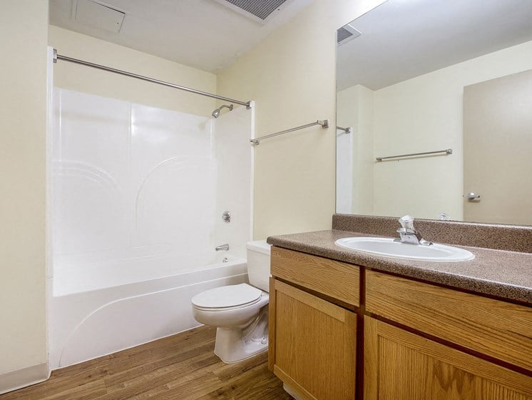 Denver Building Housing Unfurnished Bathroom